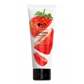 Лубрикант на водной основе OYO Aroma Gel Strawberry с ароматом клубники - 75 мл. - OYO - купить с доставкой в Жуковском