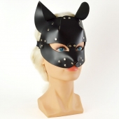Черная кржаная маска Pussy - Sitabella - купить с доставкой в Жуковском