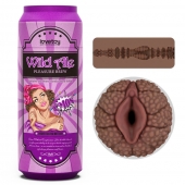 Коричневый мастурбатор-вагина Pleasure Brew Masturbator-Wild Ale в банке - Lovetoy - в Жуковском купить с доставкой