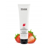 Лубрикант на водной основе Nuei Inlube с алоэ вера и ароматом клубники - 100 мл. - Nuei cosmetics - купить с доставкой в Жуковском