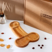 Деревянное блюдо для подачи в форме члена (32,5 х 20 х 1,7 см) - Сима-Ленд - купить с доставкой в Жуковском