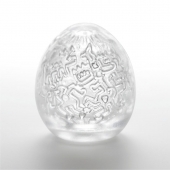 Мастурбатор-яйцо Keith Haring EGG PARTY - Tenga - в Жуковском купить с доставкой