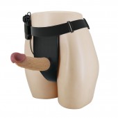 Полый вибрострапон на регулируемых трусиках Draven - 17,5 см. - Baile - купить с доставкой в Жуковском