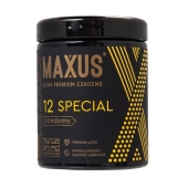 Презервативы с точками и рёбрами MAXUS Special - 12 шт. - Maxus - купить с доставкой в Жуковском