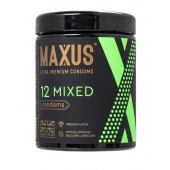 Презервативы MAXUS Mixed - 12 шт. - Maxus - купить с доставкой в Жуковском