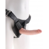 Страпон на виниловых трусиках Strap-on Harness Cock - 17,8 см. - Pipedream - купить с доставкой в Жуковском