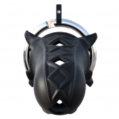 Черный замок верности Extreme Silicone Cock Blocker - Pipedream - купить с доставкой в Жуковском