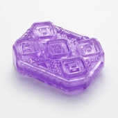 Фиолетовый мастурбатор-стимулятор Tenga Uni Amethyst - Tenga - в Жуковском купить с доставкой