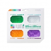 Набор из 4 мастурбаторов-стимуляторов Tenga Uni Variety Pack - Tenga - в Жуковском купить с доставкой