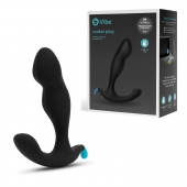 Черный утяжеленный анальный стимулятор Rocker Plug - 12 см. - b-Vibe - в Жуковском купить с доставкой