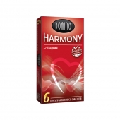 Гладкие презервативы Domino Harmony - 6 шт. - Domino - купить с доставкой в Жуковском