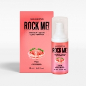 Жидкий вибратор Nuei Rock Me! с ароматом клубники - 20 мл. - Nuei cosmetics - купить с доставкой в Жуковском