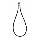 Черный уретральный массажер Glide Extra Small - 30 см. - Lola Games - купить с доставкой в Жуковском