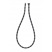 Черный уретральный массажер Glide Medium - 30 см. - Lola Games - купить с доставкой в Жуковском