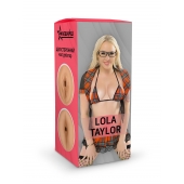 Двусторонний мастурбатор Lola Taylor - 22 см. - ФлешНаш - в Жуковском купить с доставкой