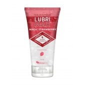 Интимный гель-смазка на водной основе Lubrimax Magic Strawberry - 75 мл. - ИнтелБИО - купить с доставкой в Жуковском