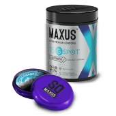 Гладкие презервативы Maxus G spot с двойной спиралью - 15 шт. - Maxus - купить с доставкой в Жуковском