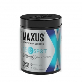 Гладкие презервативы Maxus G spot с двойной спиралью - 15 шт. - Maxus - купить с доставкой в Жуковском