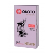 Презервативы OKOTO Mega Mix - 12 шт. - Sitabella - купить с доставкой в Жуковском
