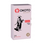 Тонкие презервативы OKOTO Ultra Thin - 12 шт. - Sitabella - купить с доставкой в Жуковском
