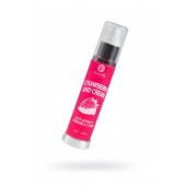 Массажное масло 2-в-1 с разогревающим эффектом и вкусом клубники со сливками - 50 мл. - Secret Play - купить с доставкой в Жуковском