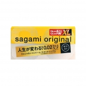 Презервативы увеличенного размера Sagami Original 0.02 XL-size - 12 шт. - Sagami - купить с доставкой в Жуковском