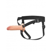 Полый страпон на ремнях 6’’ Hollow Silicone Strap-on - Pipedream - купить с доставкой в Жуковском
