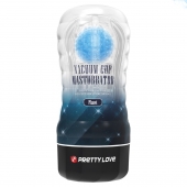 Прозрачный текстурированный мастурбатор Vacuum Cup Masturbator Planet - Baile - в Жуковском купить с доставкой