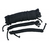 Чёрные хлопковые верёвки для бондажа - Orion - купить с доставкой в Жуковском