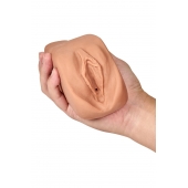 Маструбатор-вагина с вибрацией Soft   Wet Renata Realistic Tan Masturbator - Blush Novelties - в Жуковском купить с доставкой