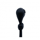 Чёрное лассо на пенис с вибрацией - Baile - в Жуковском купить с доставкой