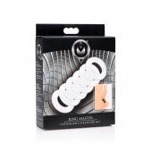 Комплект из 6 прозрачных эрекционных колец Ring Master Custom Ball Stretcher Kit - XR Brands - в Жуковском купить с доставкой