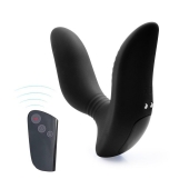 Черный вибромассажер простаты 3,5’’ Remote Control Curve P-spot Massager - 12 см. - Erokay - в Жуковском купить с доставкой