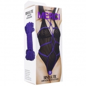 Фиолетовая верёвка для связывания и фиксации Bind Tie - 15,24 м. - Doc Johnson - купить с доставкой в Жуковском
