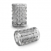 Прозрачная насадка с бороздками STAY HARD COCK SLEEVE 04 CLEAR - Blush Novelties - в Жуковском купить с доставкой