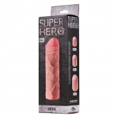 Фаллоудлинитель SUPER HERO Dewil - 17,5 см. - Lola Games - в Жуковском купить с доставкой