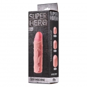Фаллоудлинитель SUPER HERO Sex Machine - 15,5 см. - Lola Games - в Жуковском купить с доставкой