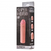 Фаллоудлинитель SUPER HERO Tempter - 16 см. - Lola Games - в Жуковском купить с доставкой