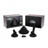 Конусный вибромассажер Cowgirl Cone с 2 насадками - CowGirl - купить с доставкой в Жуковском