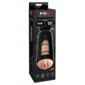 Мастурбатор-вагина с вибрацией Vibrating Mega Milker - Pipedream - в Жуковском купить с доставкой