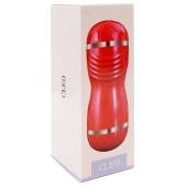 Двусторонний мастурбатор в колбе Cleo - вагина и ротик - Boys of Toys - в Жуковском купить с доставкой