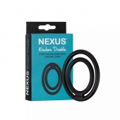 Черное двойное эрекционное кольцо Nexus Enduro Double - Nexus Range - в Жуковском купить с доставкой