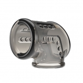 Дымчатая насадка на пенис и мошонку - Baile - в Жуковском купить с доставкой