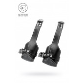 Черные подвесы с белой строчкой - Pecado - купить с доставкой в Жуковском