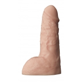 Телесный фаллоудлинитель с мошонкой Cock Next - 19 см. - LOVETOY (А-Полимер) - в Жуковском купить с доставкой