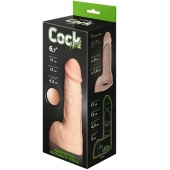 Телесный фаллоудлинитель с мошонкой Cock Next - 17 см. - LOVETOY (А-Полимер) - в Жуковском купить с доставкой