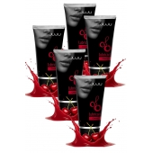 Набор из 5 съедобных лубрикантов JUJU со вкусом вишни - JuJu - купить с доставкой в Жуковском