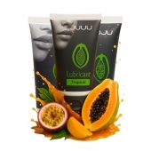 Набор из 3 съедобных лубрикантов JUJU со вкусом тропических фруктов - JuJu - купить с доставкой в Жуковском