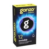 Супертонкие презервативы Ganzo Invisible - 12 шт. - Ganzo - купить с доставкой в Жуковском