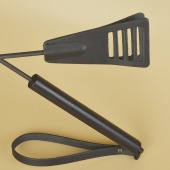 Черный кожаный стек «Сириус» - 60 см. - Sitabella - купить с доставкой в Жуковском